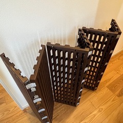 すのこベッド2つの画像