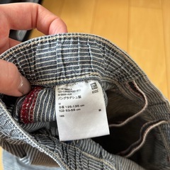 130センチくらいの半ズボンの画像