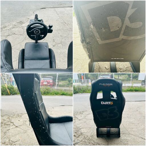 【❗️✨本格レーシング環境✨❗️】Logicool ドライビングフォースプロ E-UJ11 Playseatセット DiRT3仕様 ハ