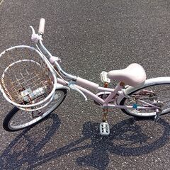 配達可能　子供用　自転車 女の子 20インチ　ピンクの画像