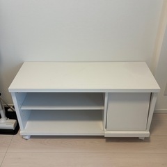 テレビ台　ホワイトの画像