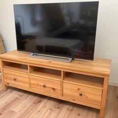 【４／1引渡しのみ】要町駅近く_IKEA HEMNES ヘムネス テレビ台, ライトブラウン の画像