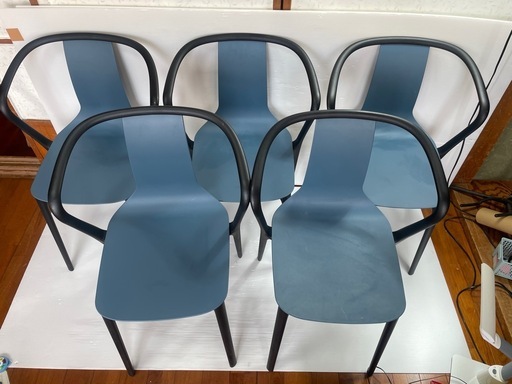 Vitra ヴィトラ Belleville Chair ベルヴィル チェア 5脚まとめ
