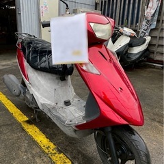 【早い者勝ち】アドレスV125G 赤 自賠責R9年8月まで付 すぐ乗れますの画像