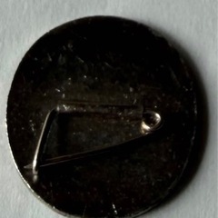 Kuroyuri Hutte ピンバッジ 山ロゴの画像