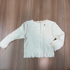 プティマイン　長袖トップス3点セット　90サイズの画像