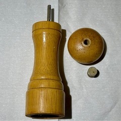 Swanson 木製手挽きペッパーミル　塩　胡椒の画像