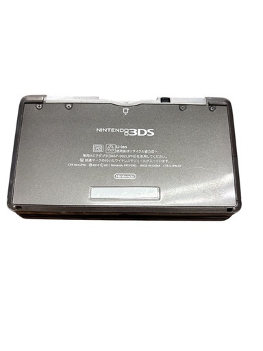 ニンテンドー3DS ブラック 本体　CTR-001