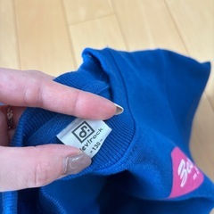 130センチ裏起毛トレーナーの画像