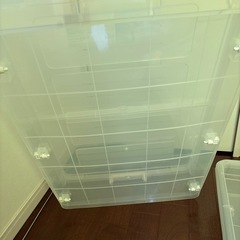 キャスター付き　ベッド下収納の画像