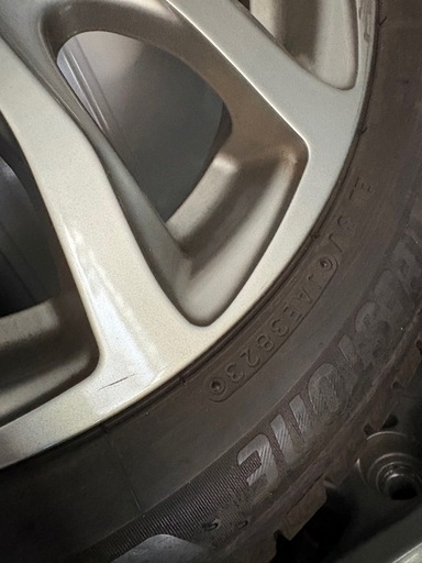 BSスタッドレス155/65R14&アルミセット