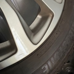 BSスタッドレス155/65R14&アルミセットの画像