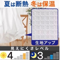 ニトリ レースカーテン 100×133の画像