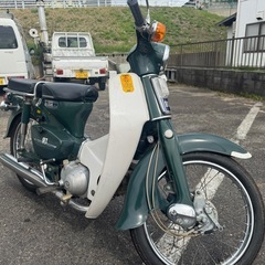 超低走行距離ホンダ　行灯カブ90 低走行　美品の画像