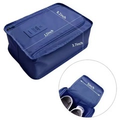 【未開封未使用品】ポータブル靴バッグ旅行保持多機能防水折りたたみ収納の画像