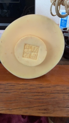 象牙樹脂のオブジェ