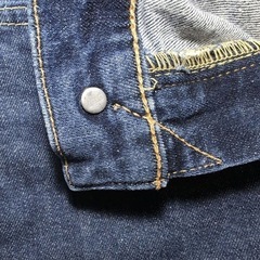 Levi's ストレートデニム 519 W32 L32 濃紺　ビックEの画像