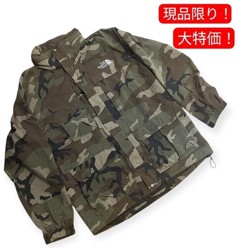 THE NORTH FACE ノースフェイス　パーカー　トップス　迷彩　メンズ