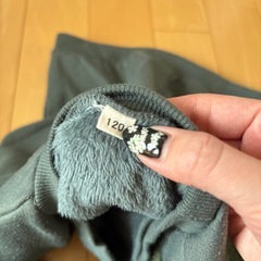 120センチ裏起毛トレーナーの画像