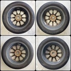 美品185/60R15 中古ノーマルタイヤホイールセットの画像