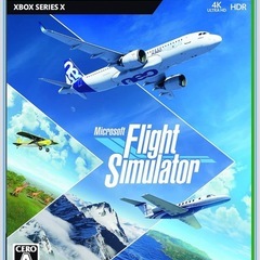 XBOX  series X & フライトシュミレーター&FORZA HORIZON 5
の画像