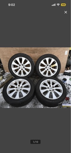 【引取限定】レクサス GS純正 17×7.5J +45 5-114.3 