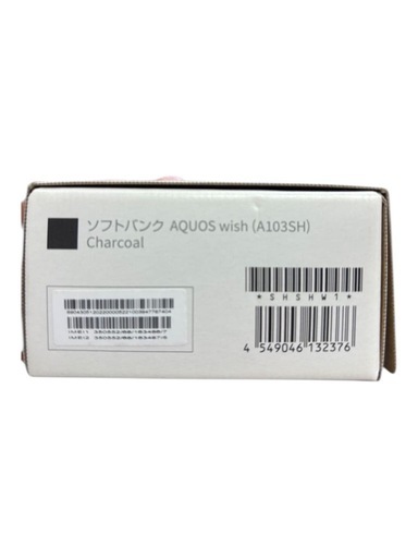 シャープ製　スマートフォン　AQUOS wish　A103SH