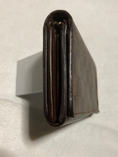 【超美品】ルイヴィトン ダミエ トレゾール 二つ折り財布 N61730