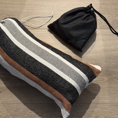 ハンモック ケース付き ブラウン系マルチカラーの画像