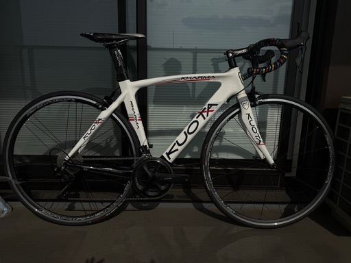 取引中　自宅内保管　KUOTA KHARMA  51サイズ(適正身長165〜175cm)【シマノ105 R7000 2×11速】【カンパニョーロ ゾンダ】