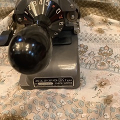 NIPPO BKタイプ ニッポーチェックライターシルバービンテージ   ブランド: NIPPO - BKタイプ -シルバー -チェックライター  レトロスタイル - 操作部: ハンドル式の画像