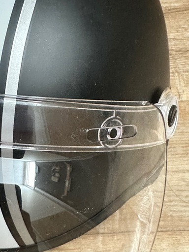 バイクカバー、ヘルメット、チェーン