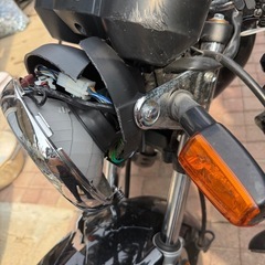 不動バイク、事故車の画像