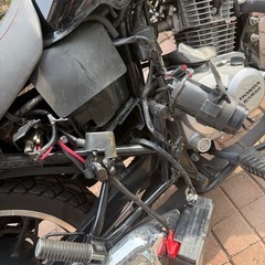 不動バイク、事故車の画像