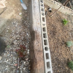 ウッドフェンス材（6本）無料譲渡 ＊一括引き取り限定＊ 岐阜県羽島市の画像