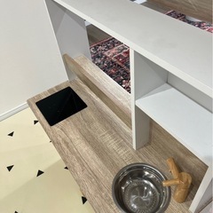 完成品おままごとキッチンの画像