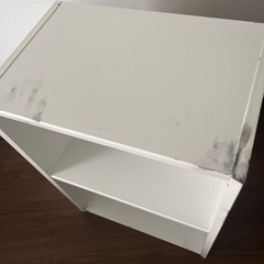 イケア　収納棚　白の画像