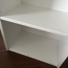イケア　収納棚　白の画像