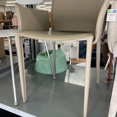 ダイニングチェア アイボリー【トレファク堺福田店】の画像