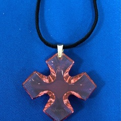 ジモティ割引有★【ジャングルジャングル岸和田店】バカラ クロス ネックレス　南大阪 岸和田市 貝塚市 泉佐野市 和泉市 忠岡町 熊取町の画像