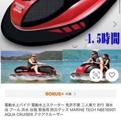 MARINE TECH NEB18001 電動水上バイクの画像