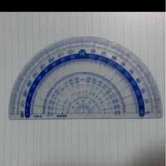 分度器　三角定規セットの画像