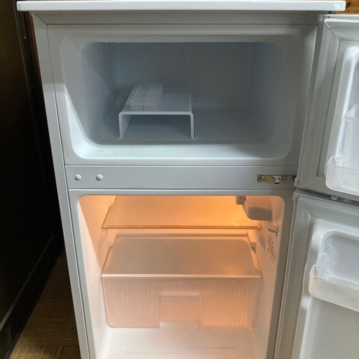 【さらに値下げしました】comfee/コンフィー RCT90WH/E 90L 2ドア冷蔵庫 2025年製 通電OK 動作品 A115