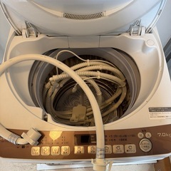 洗濯機、シャープの画像