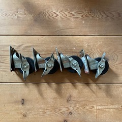 キャスター　ストッパー付き　未使用保管品　DIYの画像