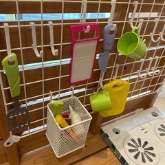 譲りたい　おもちゃ　
手作りキッチンの画像