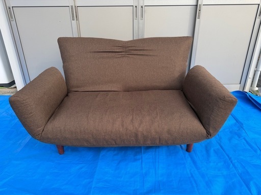 ミニソファ（フラットにもなります）中古品