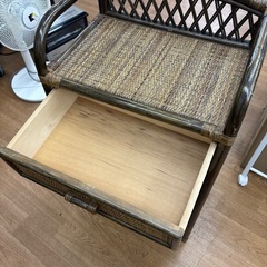 ☆ドリーム荒牧店☆ジモティー割引有☆【クリーニング済み】5段ラタンチェストの画像