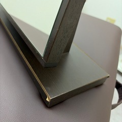 卓上ミラー(ドレッサー鏡）木製フレームの画像