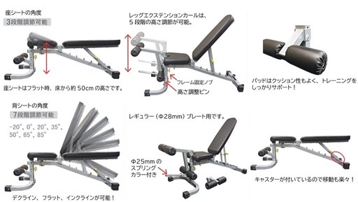 【大幅値下交渉OK】 WILD FIT/impulseスミスマシン一式（ベンチ・ラット・プレート）名古屋・4/30迄 
